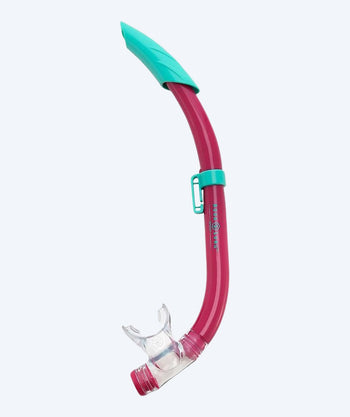 Aqualung volwassenen semi-dry snorkel - Pike - Roze/turquoise