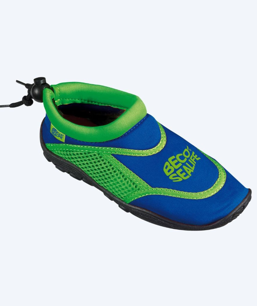 Beco kind neopreen waterschoenen - Blauw/groen