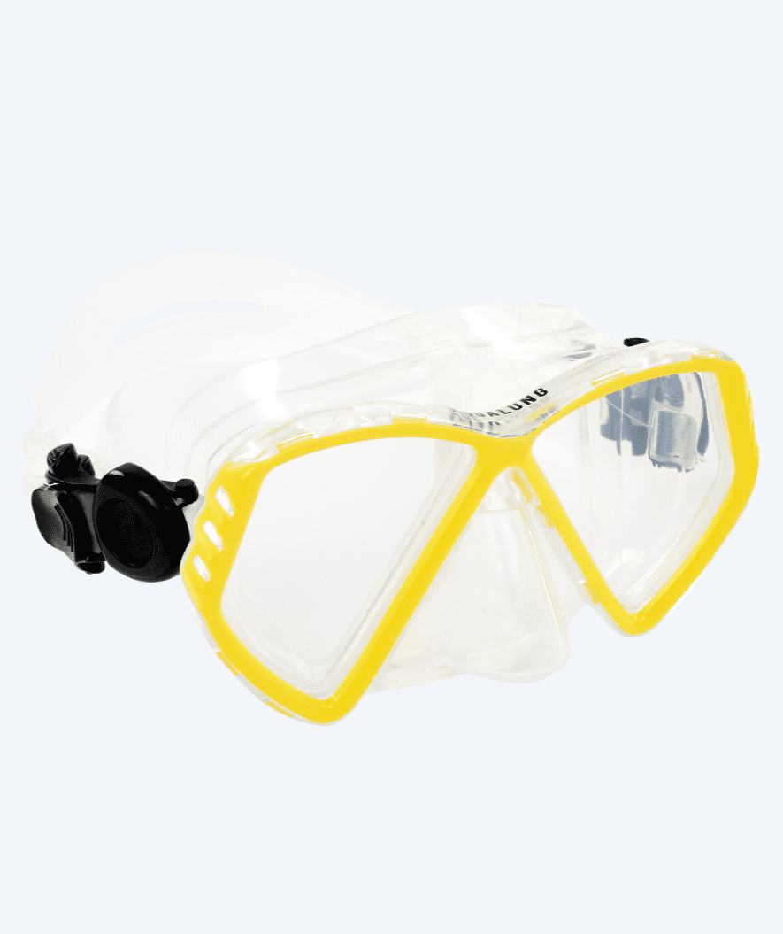 Aqualung junior duikmasker (8-18) - Cub - Helder/geel