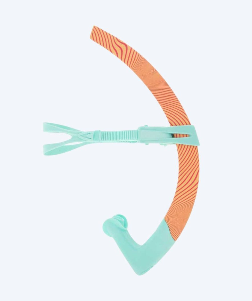 Aquasphere zwemsnorkel - Focus - Oranje/blauw