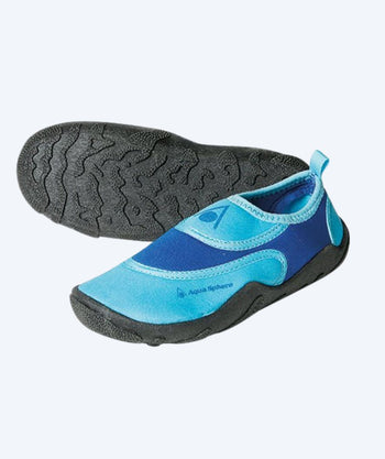 Aquasphere kind neopreen waterschoenen - Beachwalker - Lichtblauw