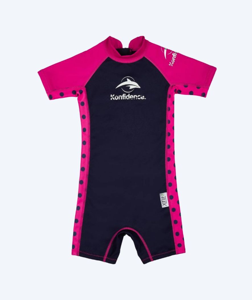 Konfidence kind wetsuit - Warma - Paars/roze