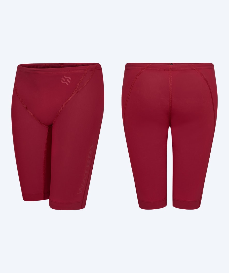 Watery jongens wedstrijd zwembroek - Rapidskin 2.0 - Rood