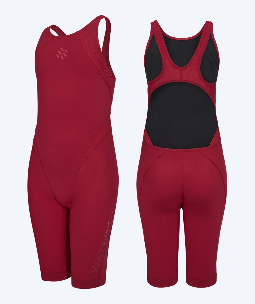 Watery meisjes wedstrijdbadpak - Rapidskin 2.0 - Rood