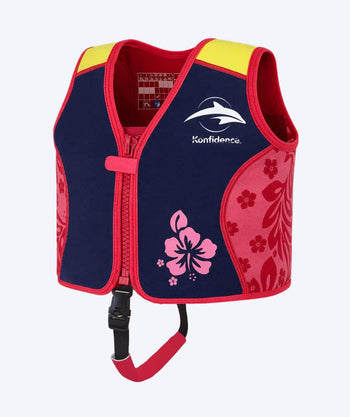 Konfidence kind zwemvest (2-12) - Original - Donkerblauw/rood