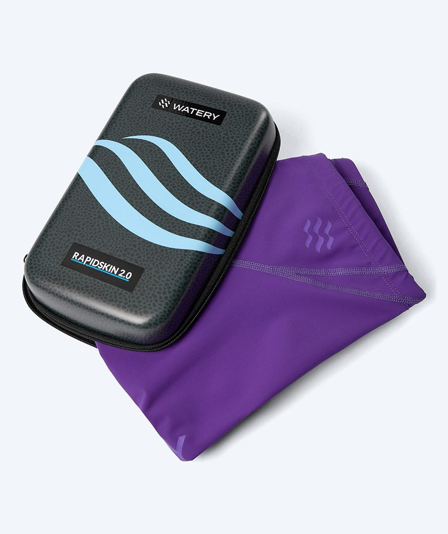Watery heren wedstrijd zwembroek - Rapidskin 2.0 - Paars
