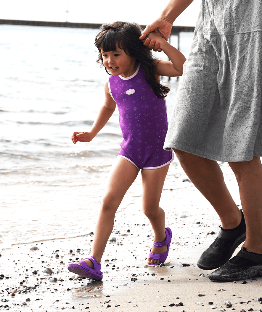 Watery kind watersandalen - Moana - Paars