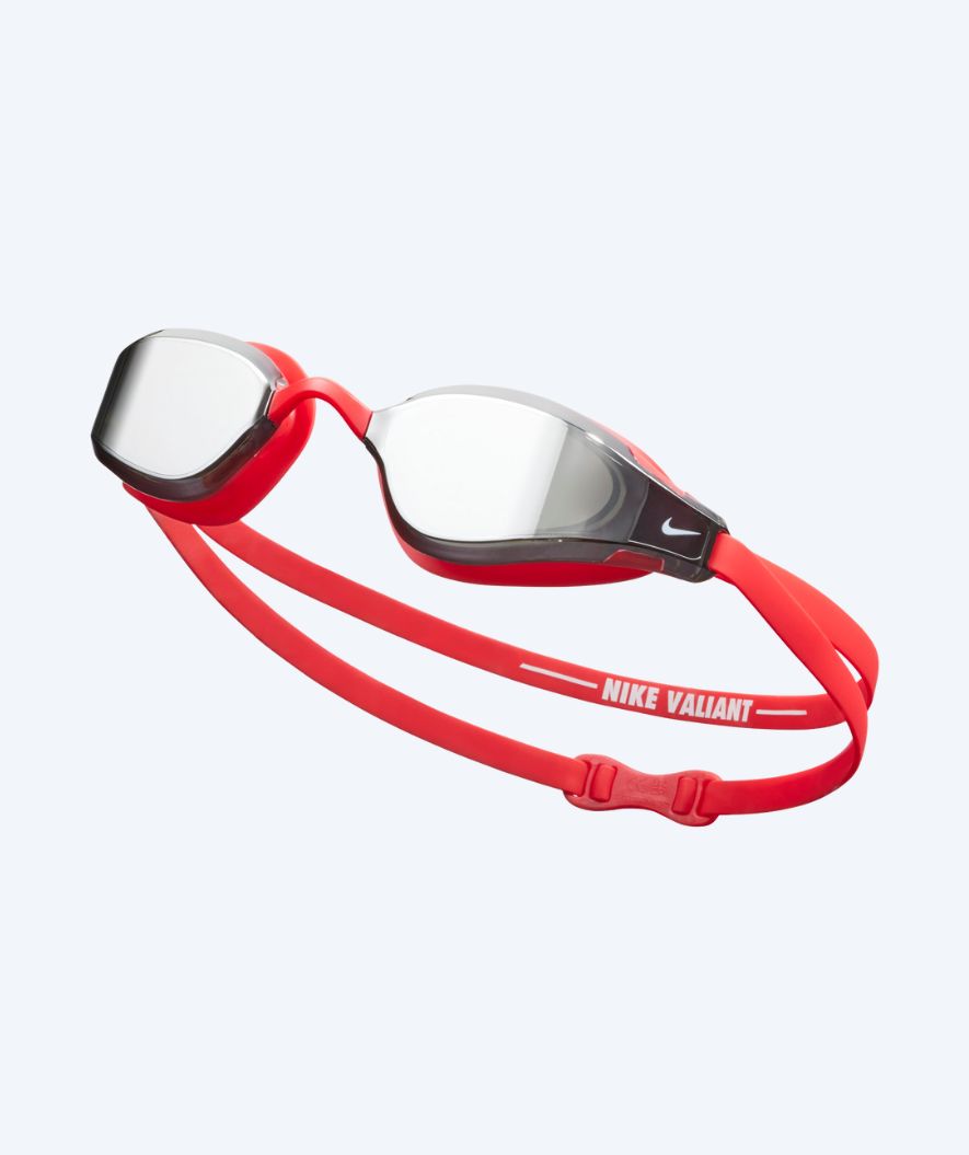 Nike Elite zwembril - Valiant Mirror - Rood/zilver