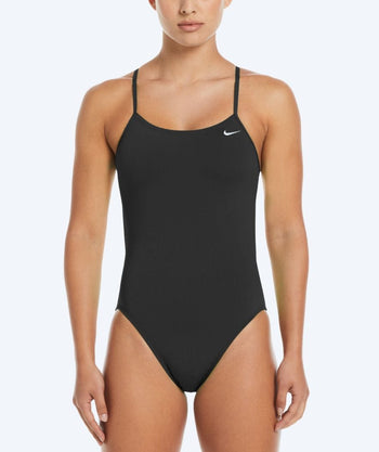Nike dames badpak - Hydrastrong Cutout - Zwart