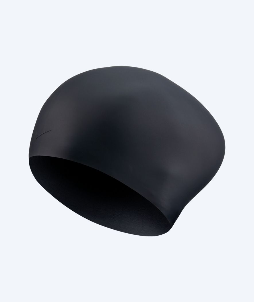 Nike lang haar badmuts - Zwart
