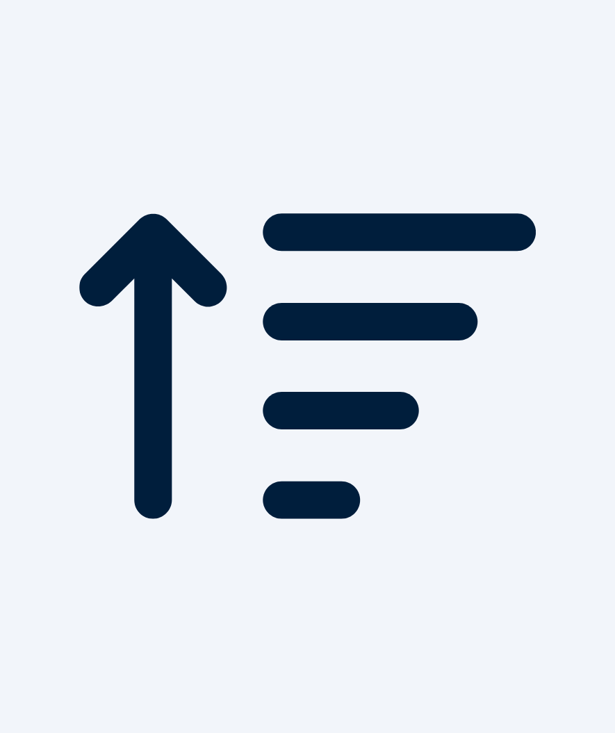 Verzending met prioriteit - Bestelaan in de bestel rij