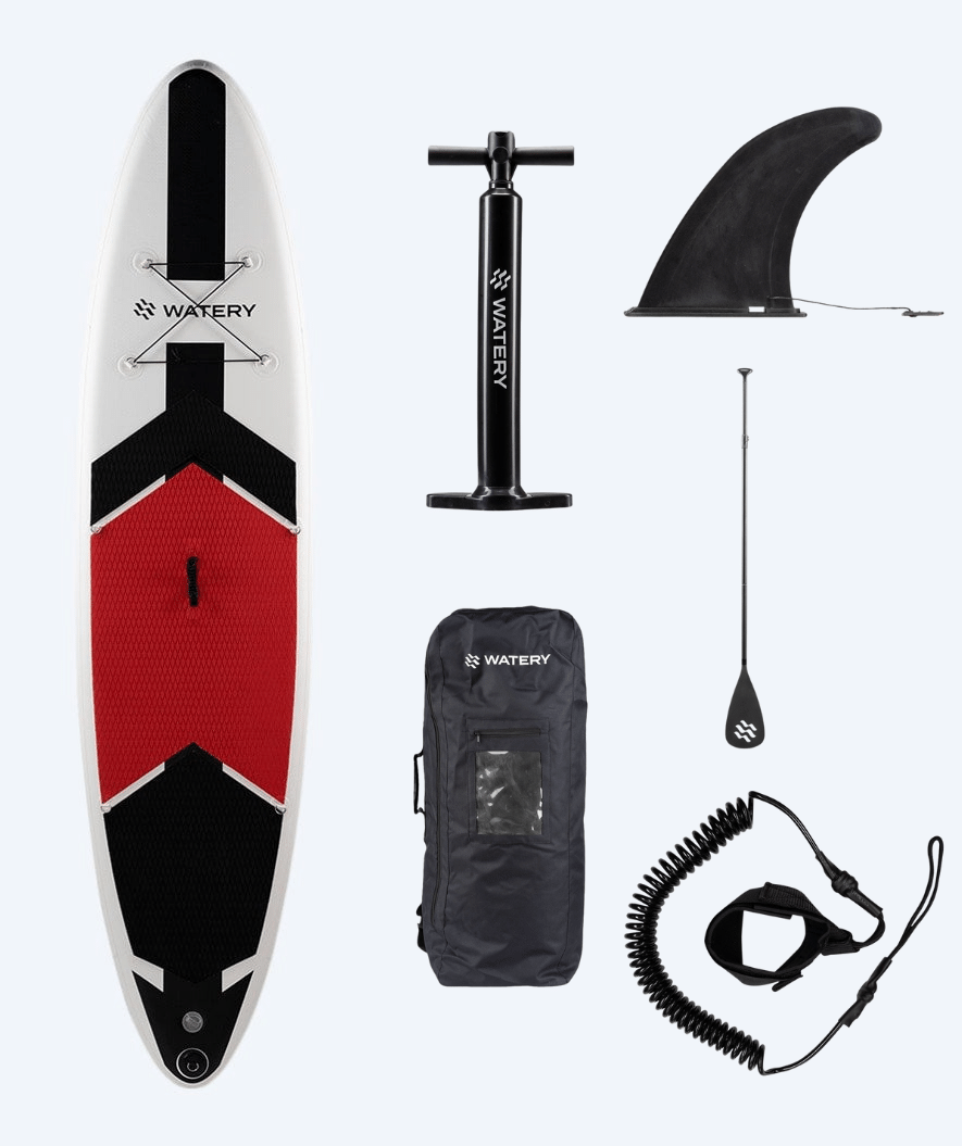 Watery SUP board - Global 10'6 SUP - Rood