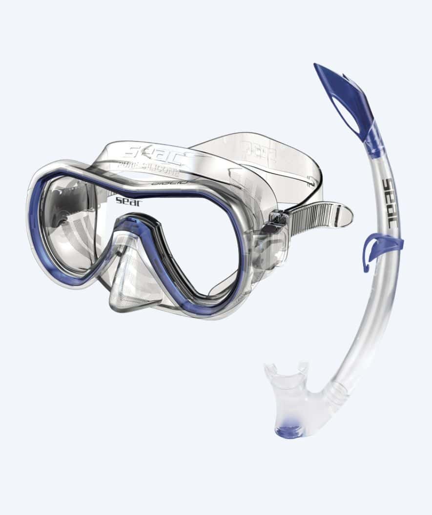 SEAC kind Combo snorkelset (vanaf 12 jaar) - Giglio MD - Blauw