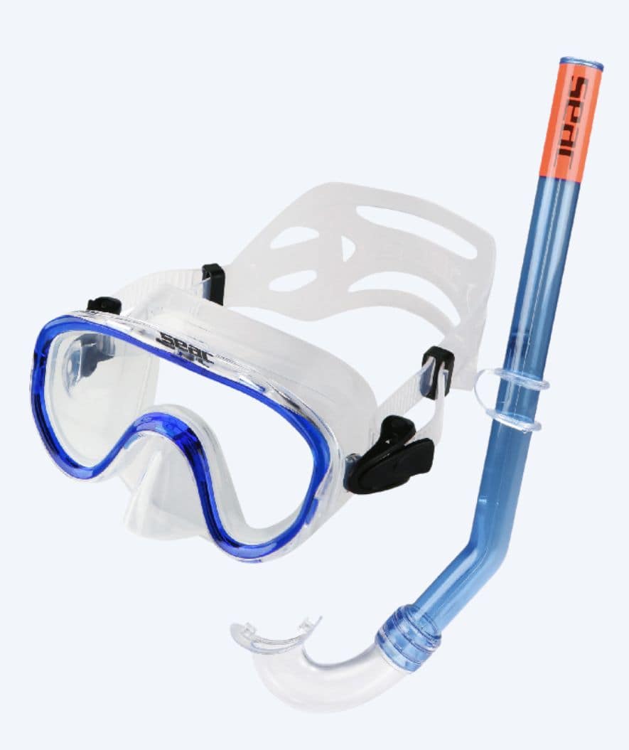 SEAC kind Combo snorkelset (vanaf 3 jaar) - Marina - Blauw