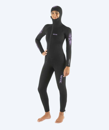 SEAC scuba wetsuits voor dames - Liberty 5 MM - Zwart/multi