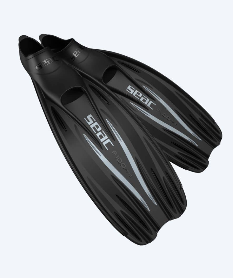 SEAC volwassenen duikvinnen - F-100 Pro - Zwart