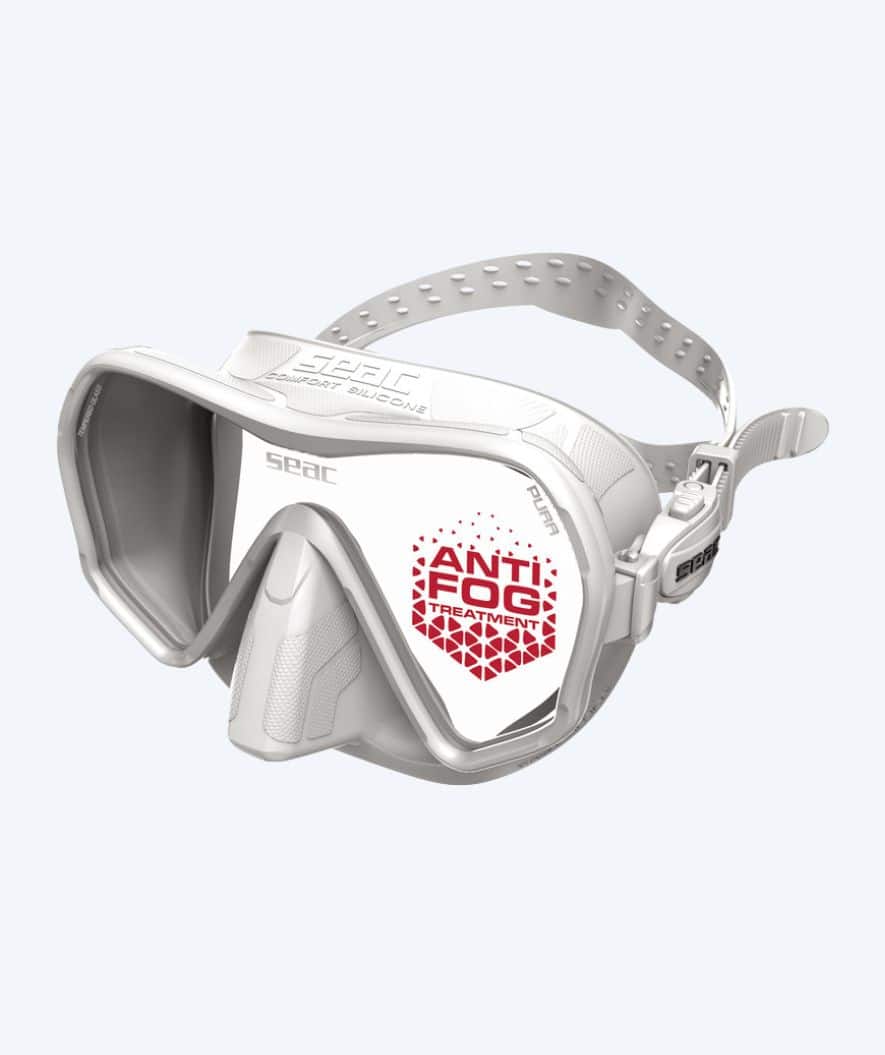 SEAC volwassenen duikbril - Pura - Wit