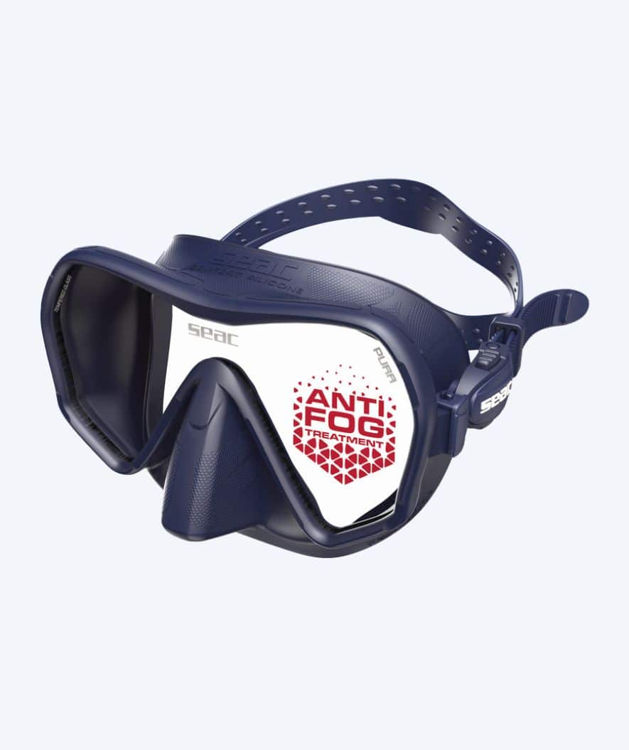 SEAC volwassenen duikbril - Pura - Donkerblauw