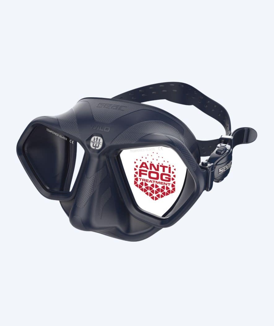SEAC volwassenen duikbril - Wild - Donkerblauw