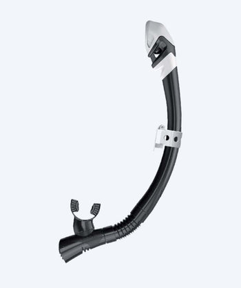 SEAC volwassenen full-dry snorkel - Fast Tech - Zwart/wit