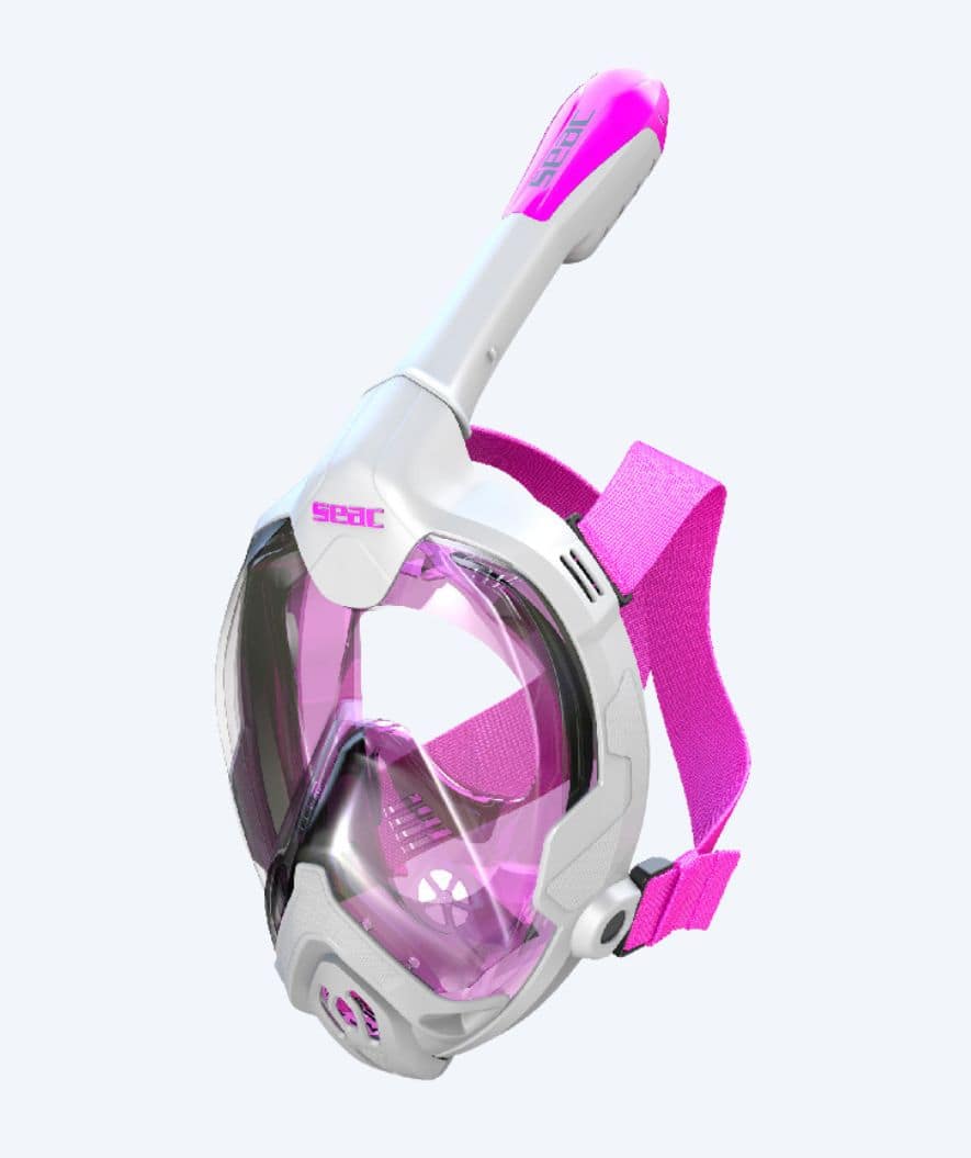 SEAC kind snorkelmasker - Magica XS/S - Roze/wit