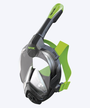 SEAC volwassenen snorkelmasker - Libera S/M - Groen/zwart