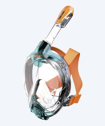 SEAC volwassenen snorkelmasker - Libera S/M - Oranje/Blauw