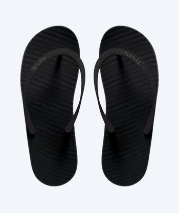 SEAC volwassenen teenslippers - Ibiza - Zwart