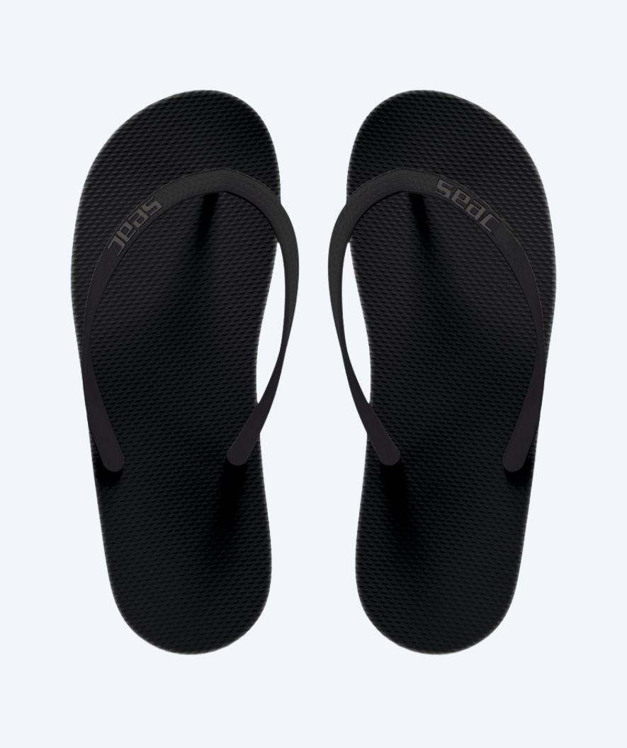 SEAC volwassenen teenslippers - Ibiza - Zwart