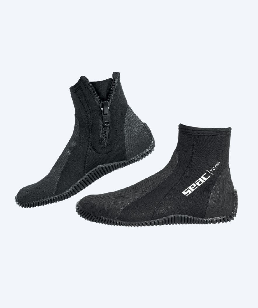 SEAC neopreen laarzen voor volwassenen - Regular - Zwart