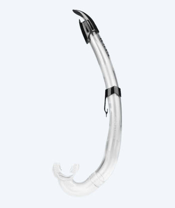 SEAC volwassenen semi-dry snorkel - Flash - Helder/zwart