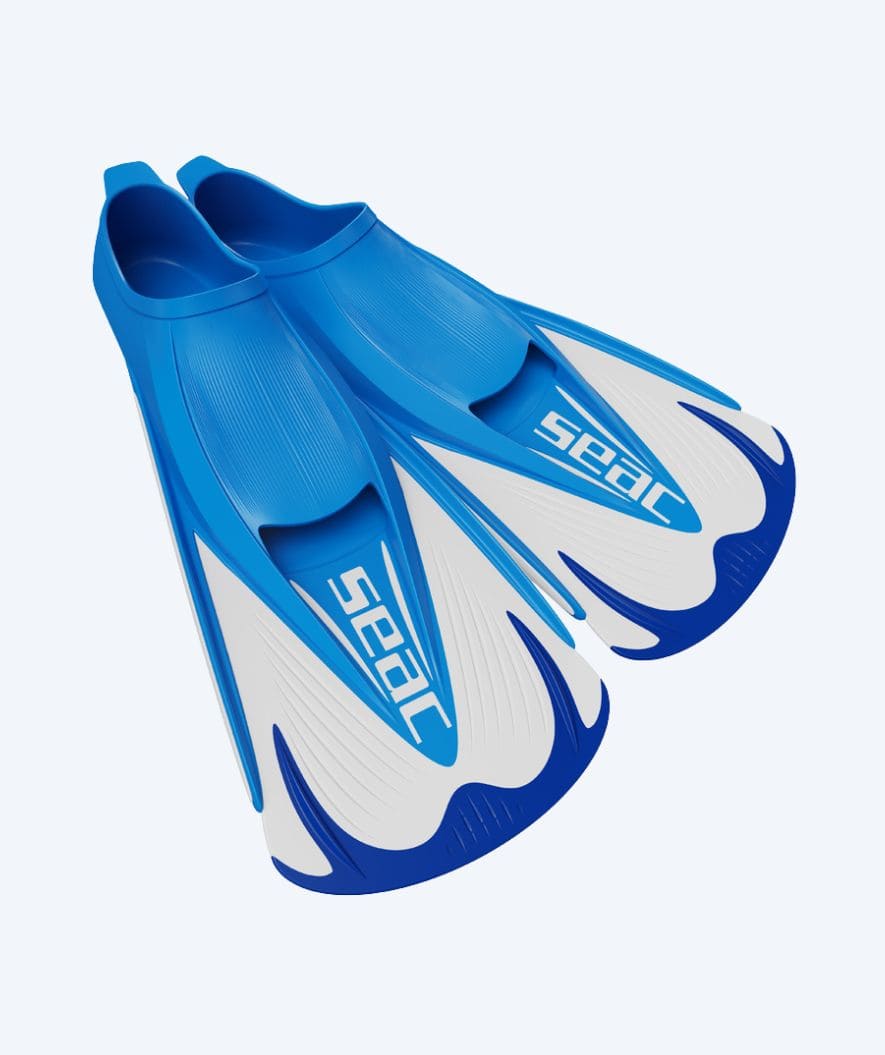 SEAC volwassenen zwemflippers - Team - Blauw/wit