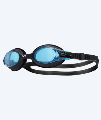 TYR kind zwembril - Swimple - Zwart/blauw