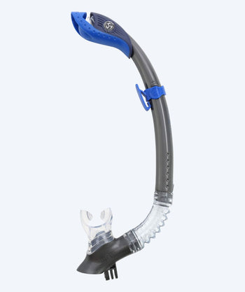 Aqualung volwassenen semi-dry snorkel - FXS GO - Grijs/blauw