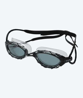 TYR training zwembril - Nest Pro - Zwart (Smoke lens)