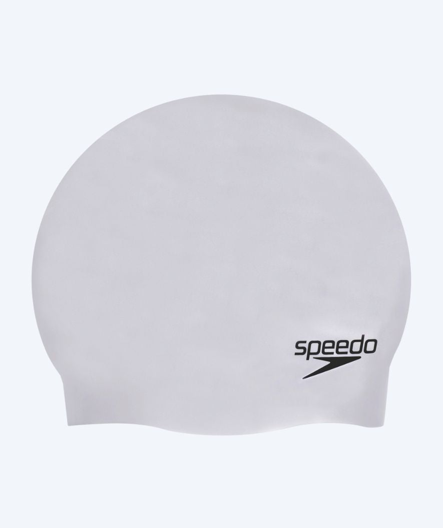 Speedo badmuts -  Plain Moulded - Zilver