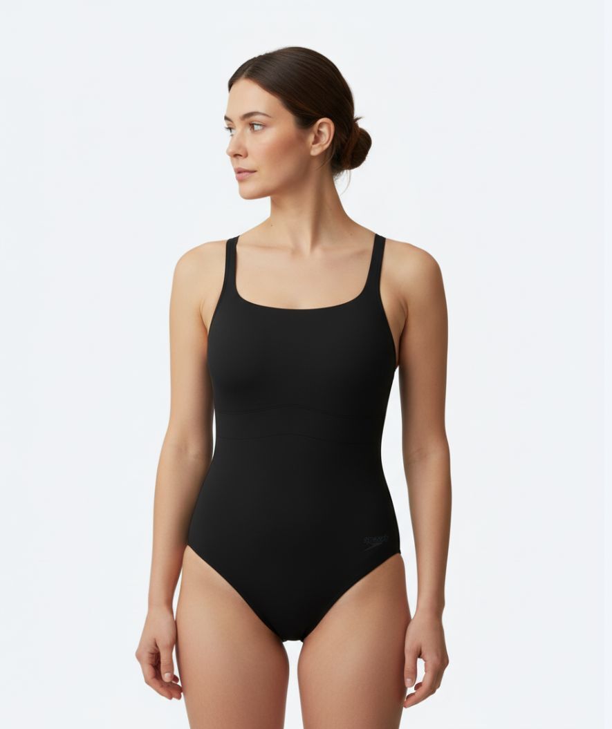 Speedo badpak voor dames - Shaping ContourEclipse - Zwart