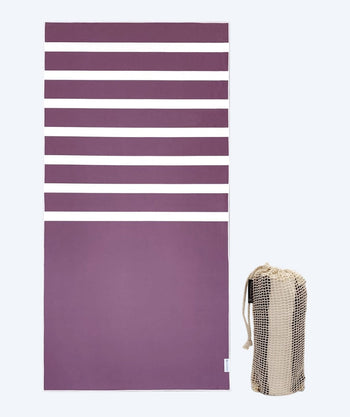 Summersand microvezelhanddoek - Grape Purple (Rood)