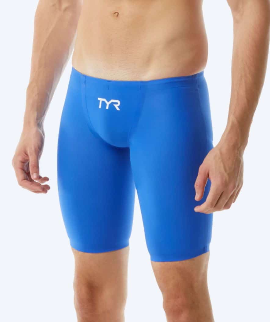 TYR heren wedstrijd zwembroek - Invictus - Blauw