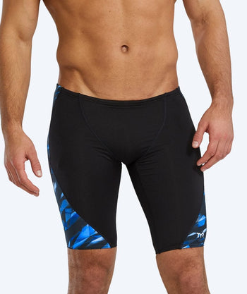 TYR heren zwemjammer - Blade Splice Triadic - Zwart/blauw