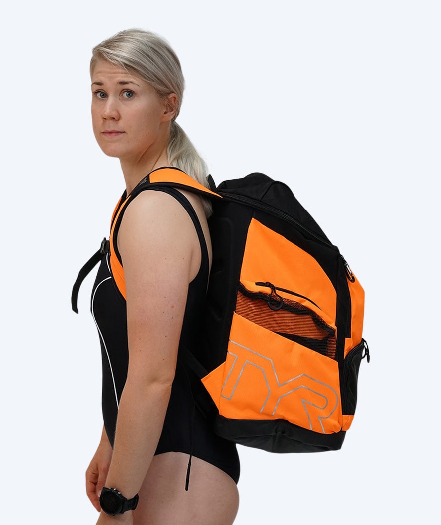 TYR zwemtas - Alliance Team 45L - Blauw/wit