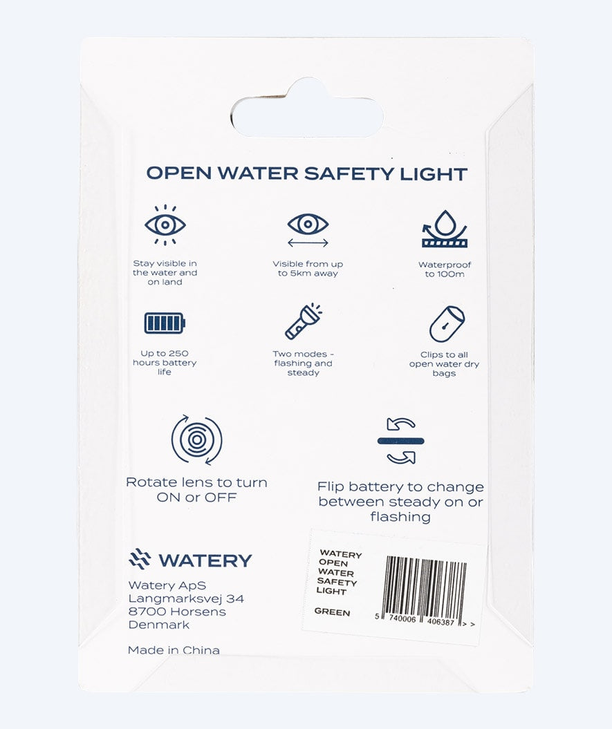 Watery zwemboei waterdicht LED-licht - Pro - Groen