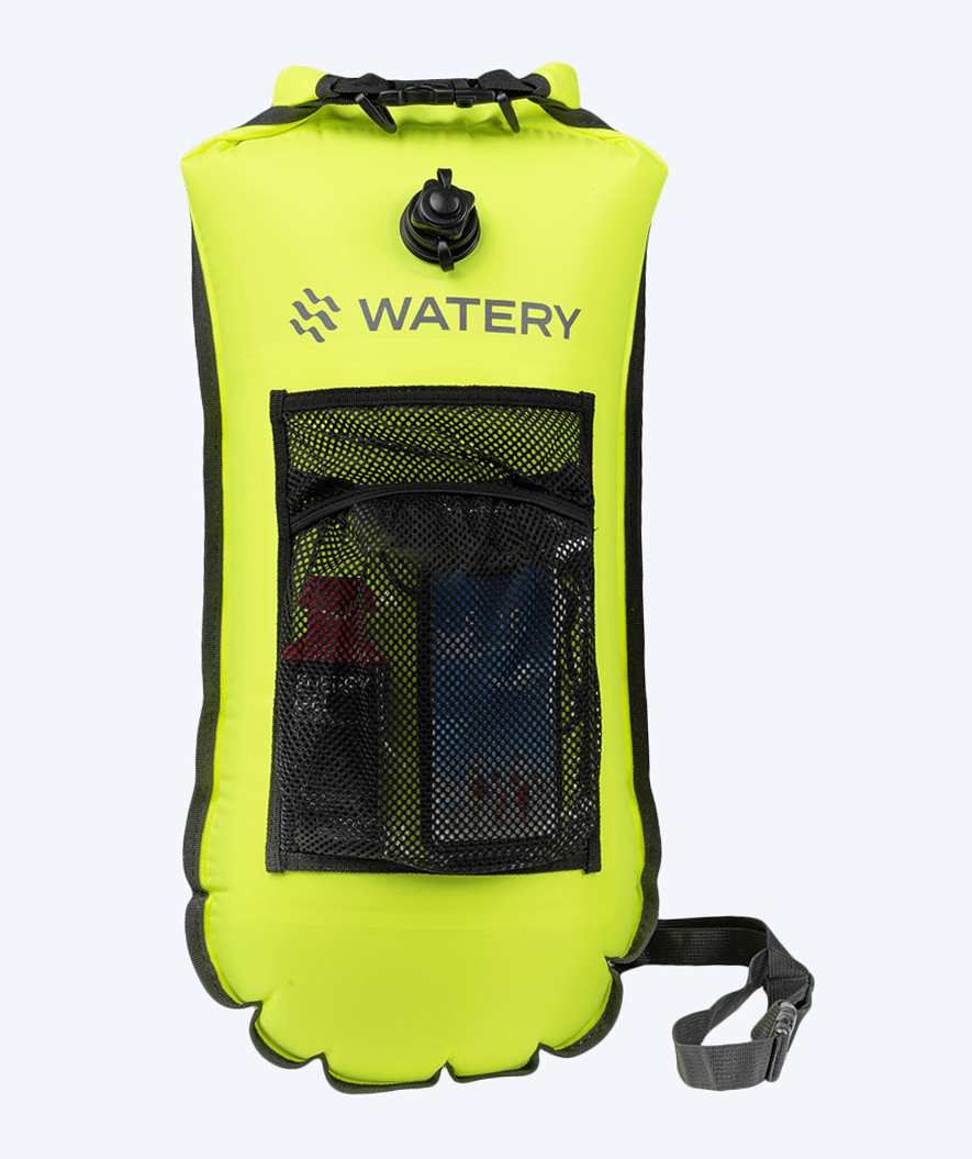 Watery zwemboei zwemmen - Pro 28L - Fluo Geel