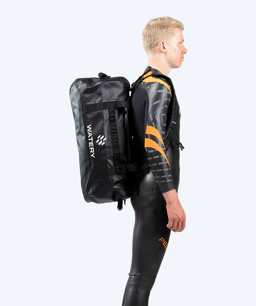 Watery waterdichte duffel tas - Swim 50L - Zwart