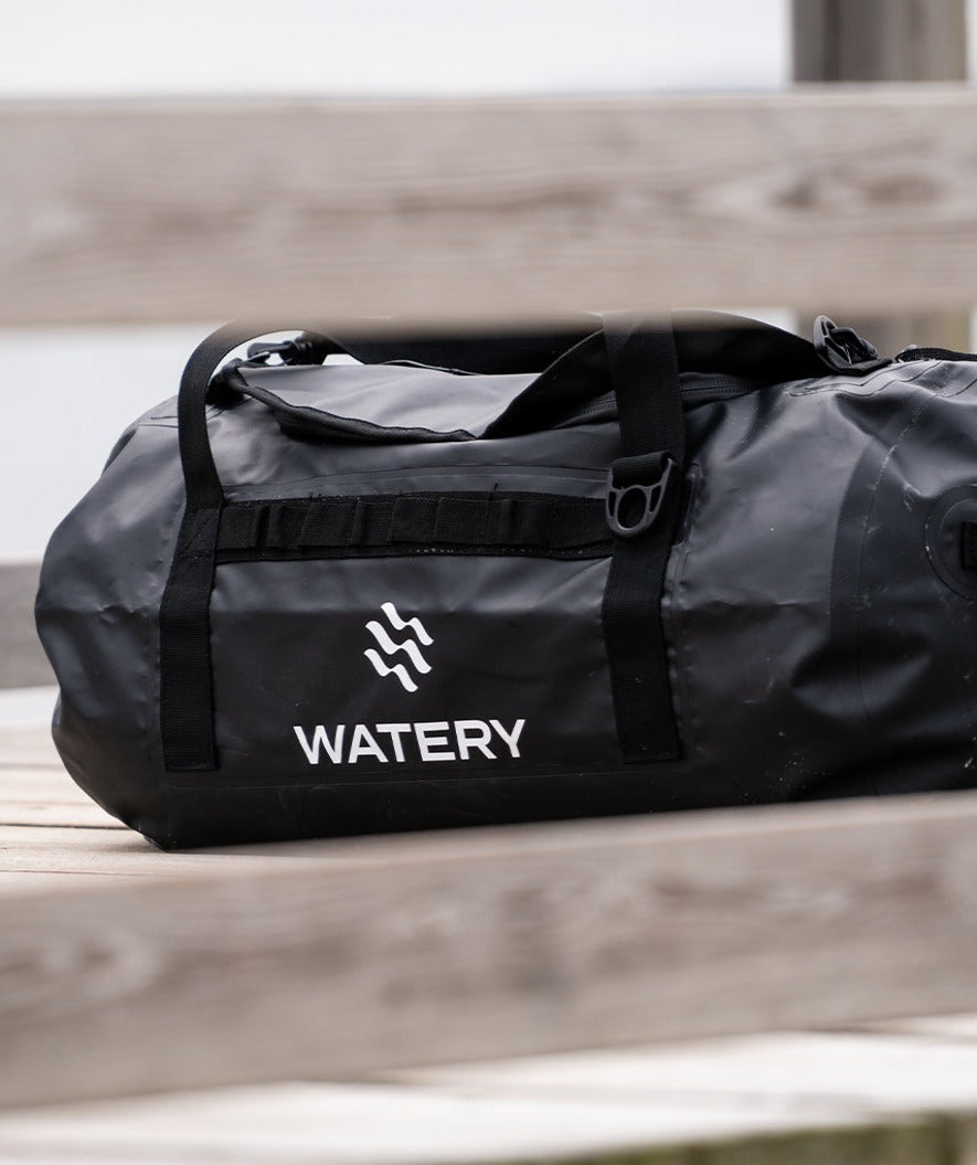 Watery waterdichte duffel tas - Swim 50L - Zwart