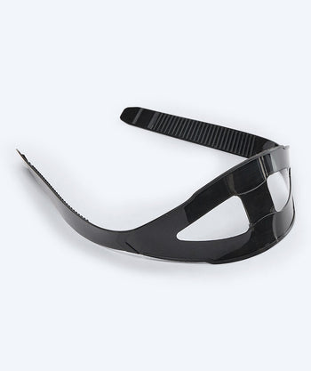 Watery 02 silicone band voor duikbril - Zwart
