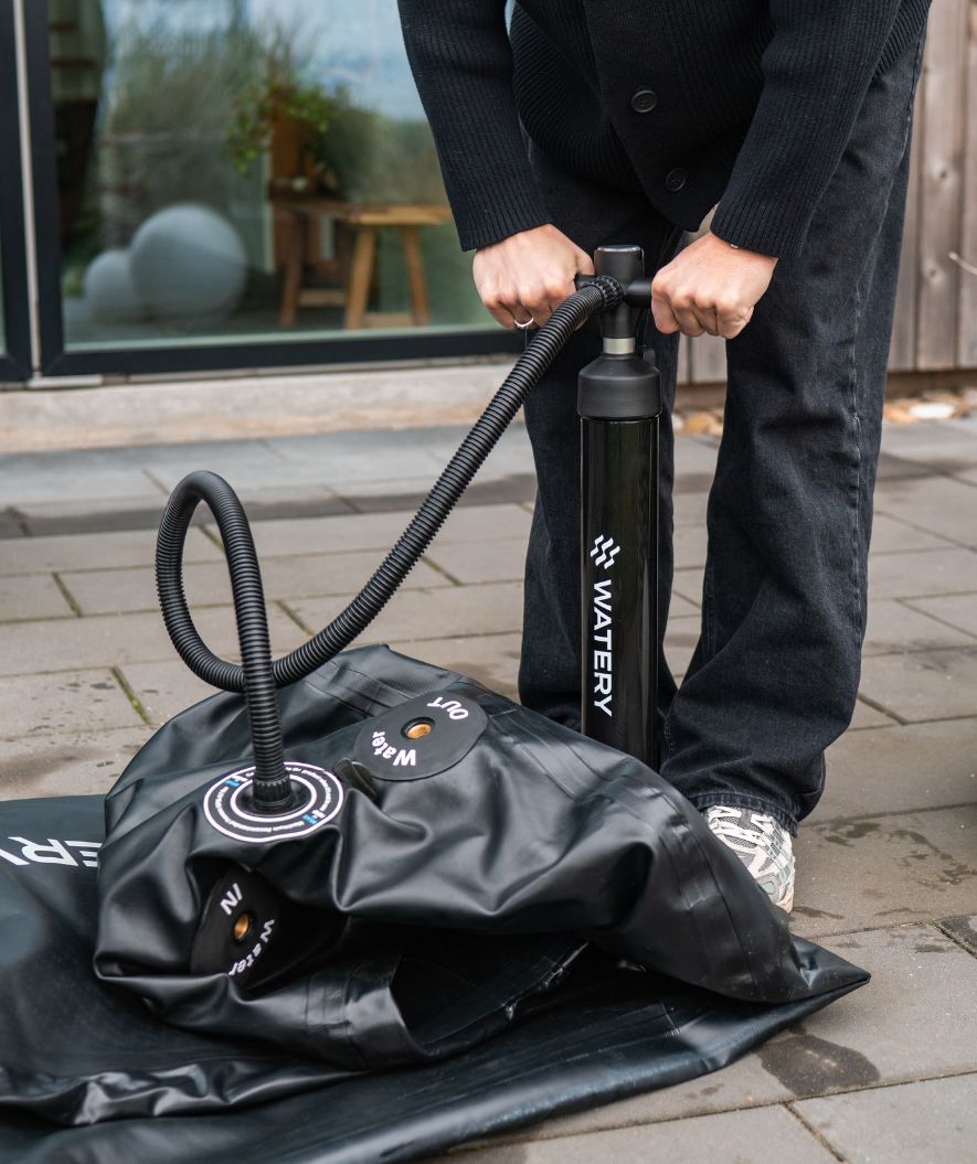 Watery opblaasbaar ijsbad - Ace - Zwart