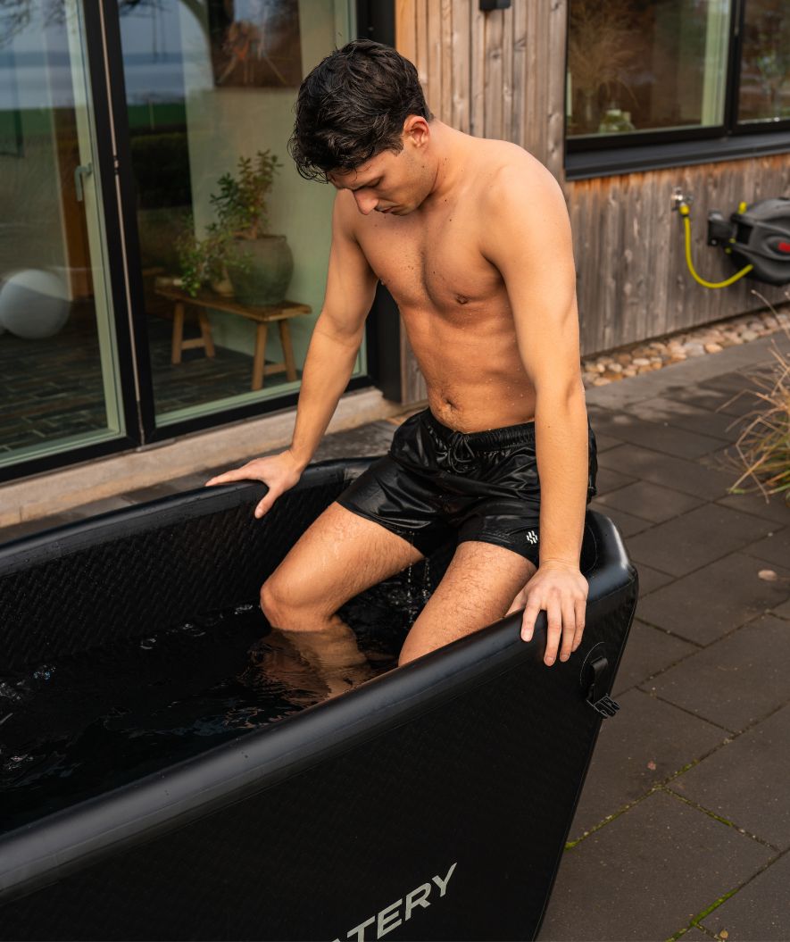 Watery opblaasbaar ijsbad - Ace - Zwart