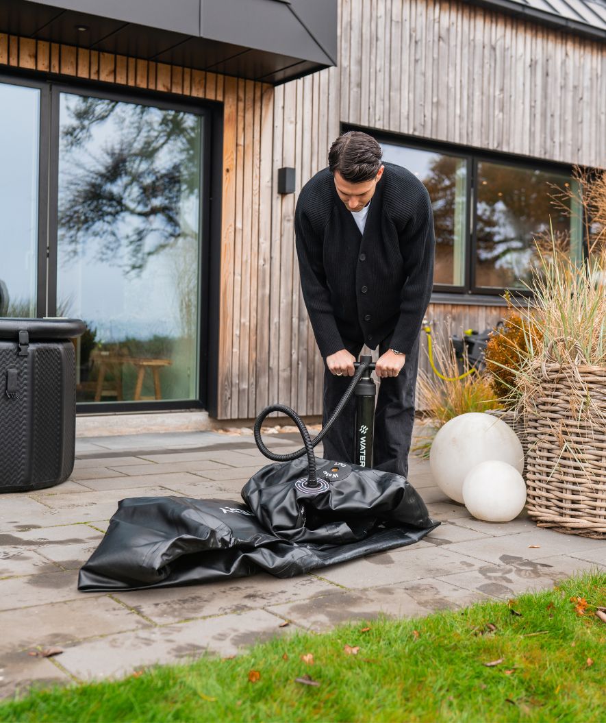 Watery opblaasbaar ijsbad - Ace - Zwart