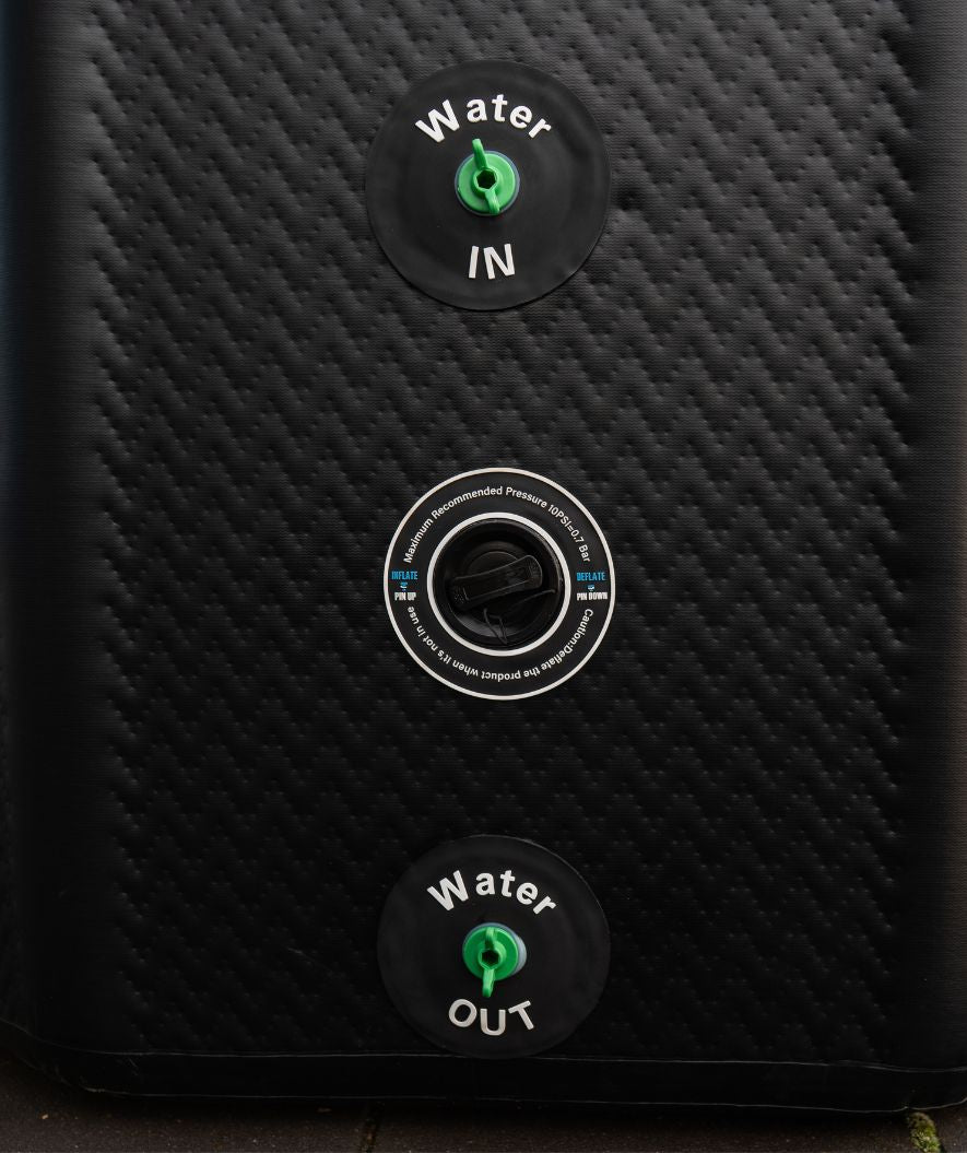 Watery opblaasbaar ijsbad - Ace - Zwart